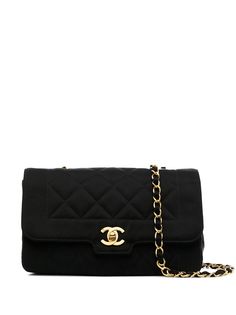 Chanel Pre-Owned стеганая сумка на плечо 1992-го года с логотипом CC