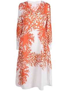 IVI платье с принтом Coral
