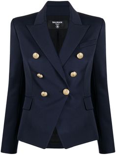 Balmain двубортный блейзер