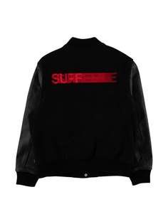 Supreme бомбер с логотипом