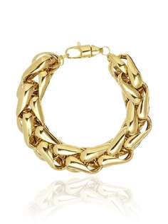 Lauren Rubinski цепочный браслет из желтого золота