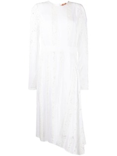 Nº21 платье с кружевной вставкой