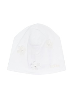 Le Bebé Enfant шляпа с цветочной аппликацией