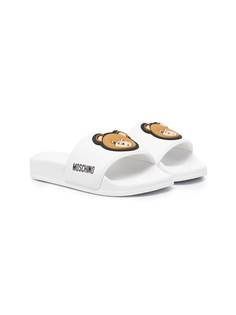 Moschino Kids шлепанцы Teddy Bear
