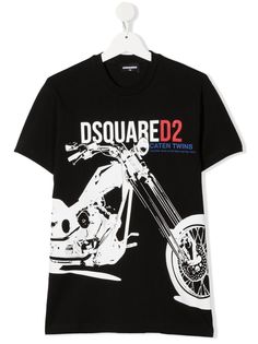 Dsquared2 Kids футболка с принтом