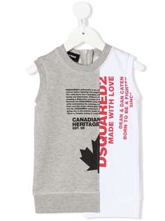 Dsquared2 Kids футболка с надписью