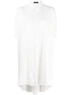 R13 поплиновое платье-рубашка