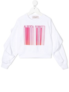 Alberta Ferretti Kids джемпер с принтом