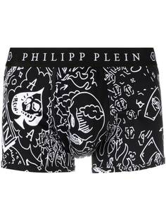 Philipp Plein боксеры с принтом граффити