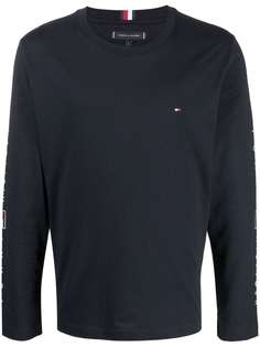 Tommy Hilfiger футболка с вышитым логотипом