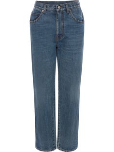 Alexander McQueen прямые джинсы с завышенной талией