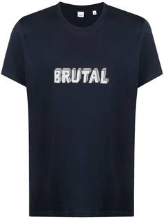 Aspesi футболка с принтом Brutal