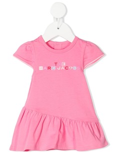 The Marc Jacobs Kids платье асимметричного кроя с оборками