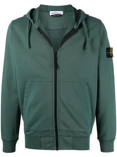 Stone Island худи с нашивкой-логотипом