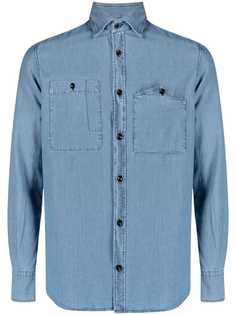 Glanshirt джинсовая рубашка на пуговицах