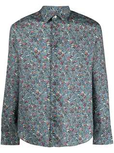 PAUL SMITH рубашка с цветочным принтом