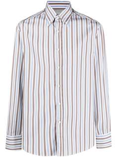Brunello Cucinelli рубашка в полоску