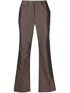 Daily Paper расклешенные брюки Khari