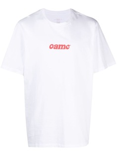 OAMC футболка с вышитым логотипом