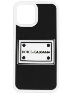 Dolce & Gabbana чехол для iPhone 12 Pro с нашивкой-логотипом