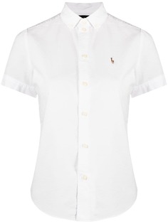 Polo Ralph Lauren рубашка с вышитым логотипом и короткими рукавами
