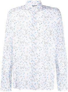 Orian рубашка с цветочным принтом