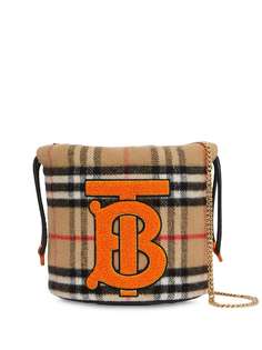 Burberry Kids сумка на плечо в клетку Vintage Check