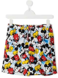 MC2 Saint Barth Kids плавки-шорты с принтом Mickey