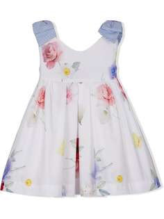 Lapin House платье с цветочным принтом