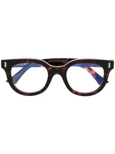 Cutler & Gross очки в овальной оправе черепаховой расцветки