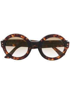 Cutler & Gross массивные солнцезащитные очки в круглой оправе