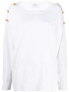 Snobby Sheep джемпер с декоративными пуговицами