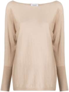 Snobby Sheep легкий джемпер с вырезом-лодочкой