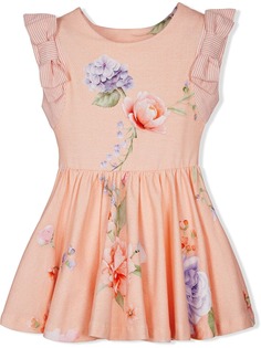 Lapin House блузка без рукавов с цветочным принтом