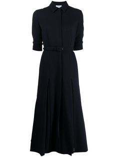 Gabriela Hearst платье-рубашка с поясом