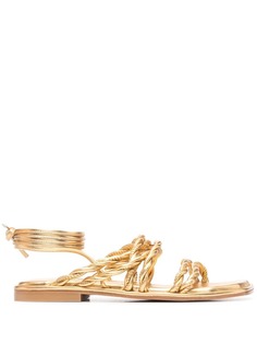 Stuart Weitzman сандалии Calypso с завязками