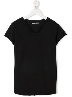 Zadig & Voltaire Kids футболка с логотипом