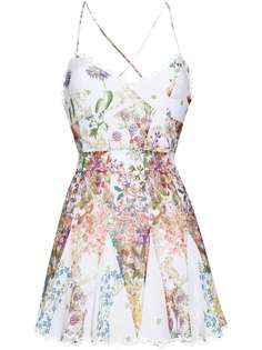 Charo Ruiz Ibiza платье мини Marlene с цветочным принтом