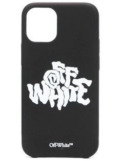 Off-White чехол для iPhone 12 Mini с логотипом
