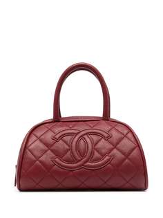 Chanel Pre-Owned стеганая сумка-тоут 2006-го года с логотипом CC