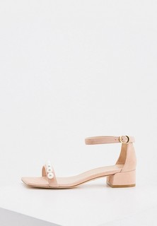 Босоножки Stuart Weitzman NUDISTJUNE SQUARE PEARLS