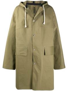 Jil Sander парка с капюшоном из коллаборации с Mackintosh