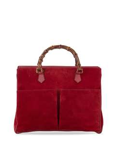Gucci Pre-Owned сумка-тоут Bamboo с накладными карманами