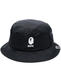 A BATHING APE® панама с логотипом