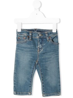 Ralph Lauren Kids джинсы с эффектом потертости