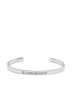 MM6 Maison Margiela браслет-кафф с монограммой