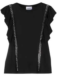 Dondup топ без рукавов с оборками