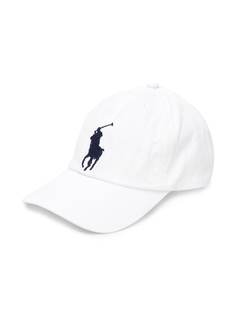 Ralph Lauren Kids кепка с вышитым логотипом