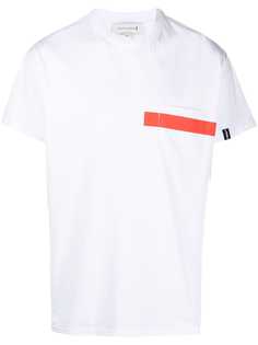 Mackintosh футболка с контрастной полоской