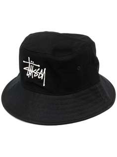 Stussy панама с вышитым логотипом